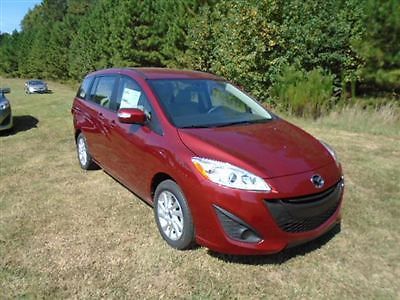 Mazda mazda5 sport new 4 dr sedan gasoline 2.5l 4 cyl  zeal red mica