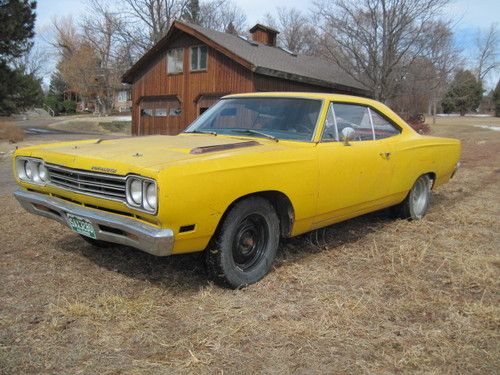 1969 plymouth road runner 4 speed 2 door hardtop vintage classic