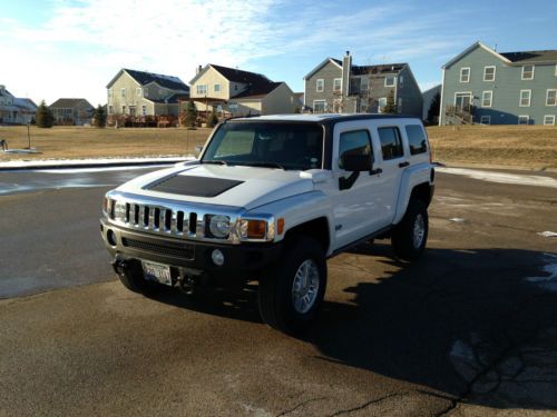 2007 hummer h3 | base | white | 3.7l | manual transmission