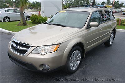 2009 subaru outback wagon leather moonroof fl