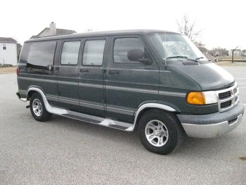 1999 dodge ram 1500 conversion van no reseve! great bug out vehicle. runs great!