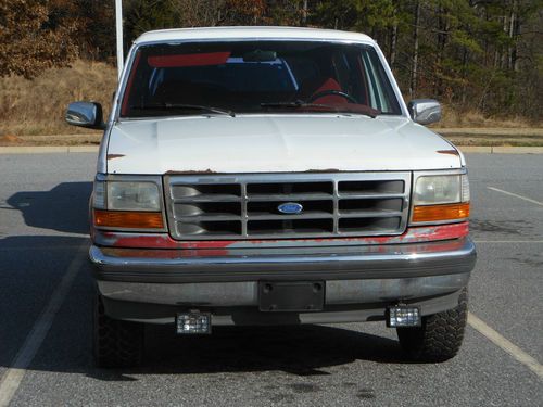 1993 ford bronco custom sport utility 2-door 5.8l
