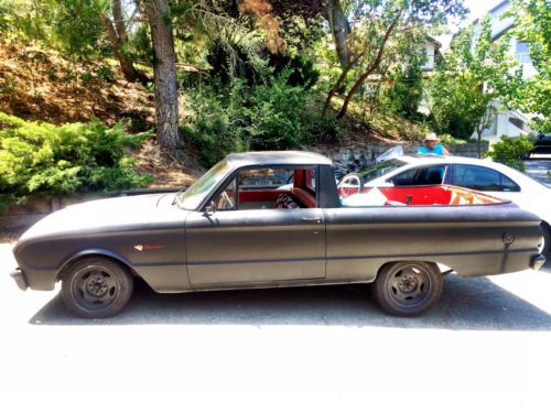 1962 ford ranchero *running! registered! no rust! gas saver! hot rod! rare! l@@k