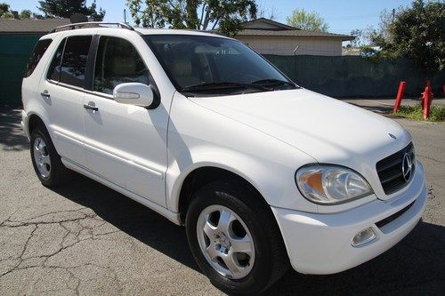 2003 mercedes-benz ml350 automatic clean no reserve