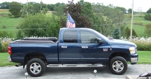 2007 dodge ram 2500 diesel 4x4 slt quad cab  5.9l