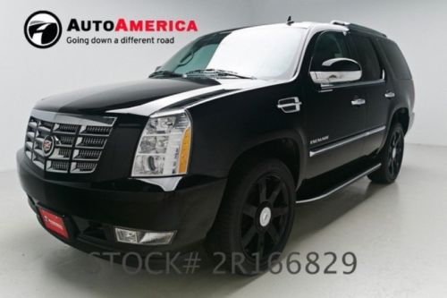 2011 cadillac escalade awd 25k low miles nav park asst one 1 owner clean carfax