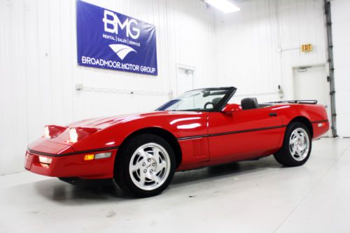 1990 chevrolet corvette convertible 6-speed manual c4 v8 5.7l