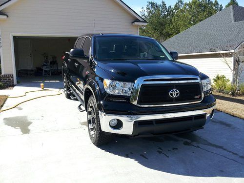 2012 toyota tundra xsp-x crew max pickup 4-door 5.7l i-force, black,