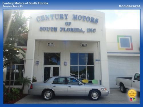 2001 mercury grand marquis ls low miles leather non smoker fl niada certified