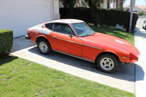 1974 datsun 260z l26 6cyl l6 a/t - needs restoration  ( title in hand ) classic