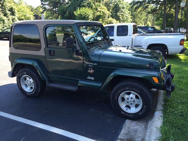 1999 jeep wrangler sahara hardtop 2 door