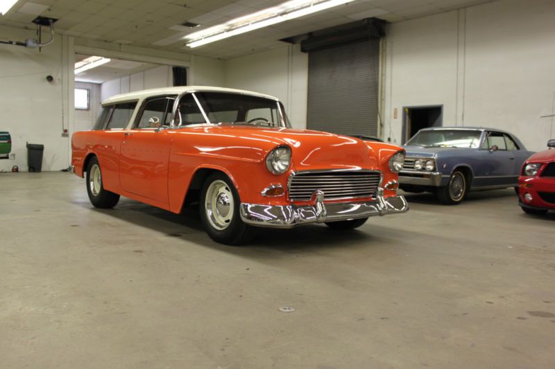 1955 chevrolet bel air150210 1955 chevy nomad custom 327  700r4  9