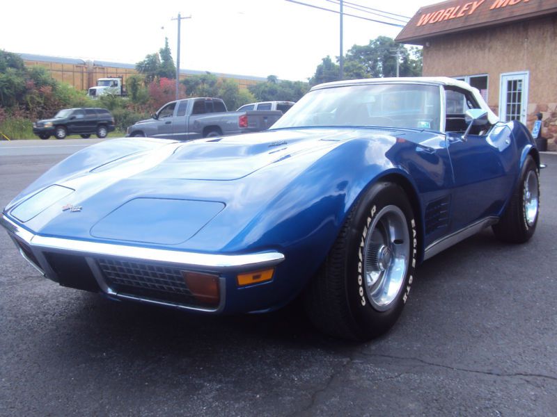 1972 chevrolet corvette