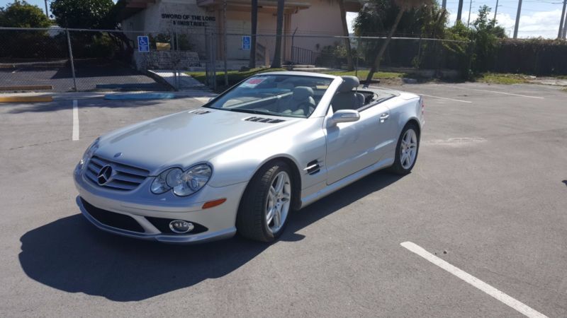 2007 mercedes-benz sl-class sl550 amg