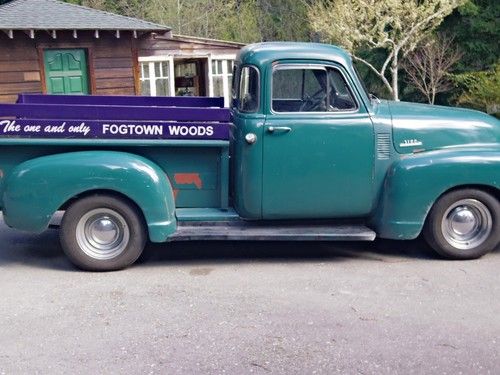 1954 chevy 3100 short bed pickup truck partially restored, modified