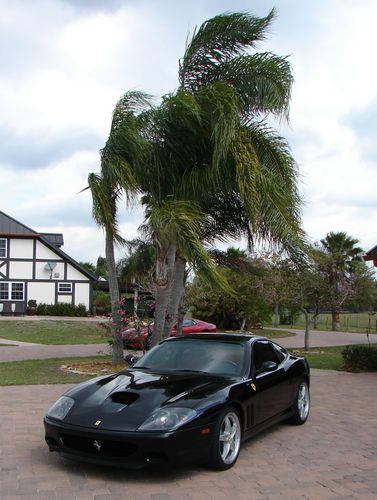 2003 ferrari 575 m maranello *nero daytona* *daytona seats* *full carbon fiber*