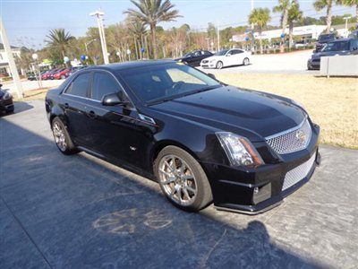 2011 cadillac cts-v sedan - black - supercharged - recaro seats ctsv cts v