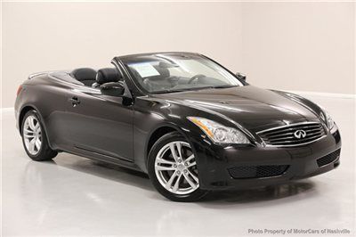 7-days *no reserve* '09 g37 hard top auto navigation bose warranty 1-owner save