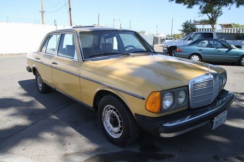 1980 mercedes-benz 300d diesel no reserve