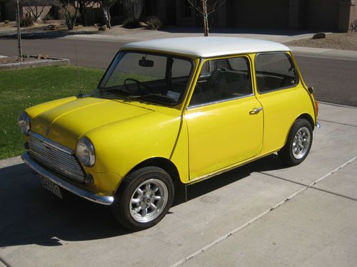 1975 mini 1000 right hand drive!!!!!!