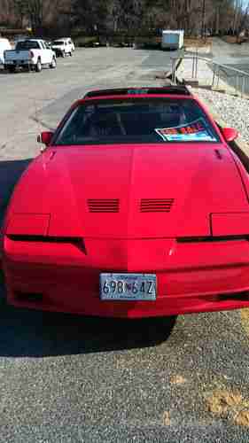 Trans Am 5.0L TPI, 5-Speed, Posi, Custom Exhaust, recent paint T-Tops GTA Wheels, image 2