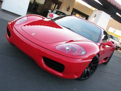 1999 ferrari 360 modena coupe. f1 trans. fully serviced. new clutch. receipts.