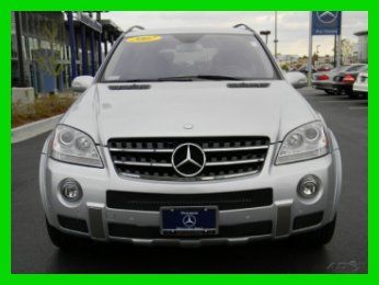 07 mercedes-benz ml63 amg awd nav rear seat ent. parktronic ipod we finance!