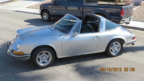 1973 1/2 porsche 911 targa cis ultra rear no reserve auction california car