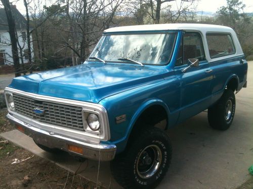 1972 chevrolet blazer  5.0l 4x4 with 3 inch body lift &amp; 33 inch tires