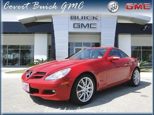 06 slk slk350 convertible roadster leather nav