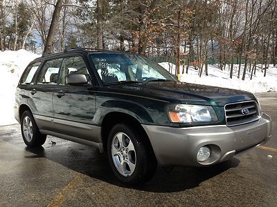 2003 subaru forester 2.5xs winter wagon 71k miles-runs,looks,drives great-value!