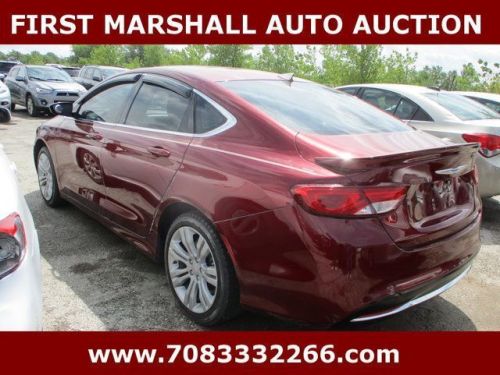 2015 chrysler 200 series 4dr sedan limited fwd