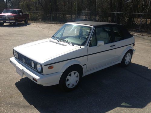 No reserve auction - 1990 - vw cabriolet - convertible -