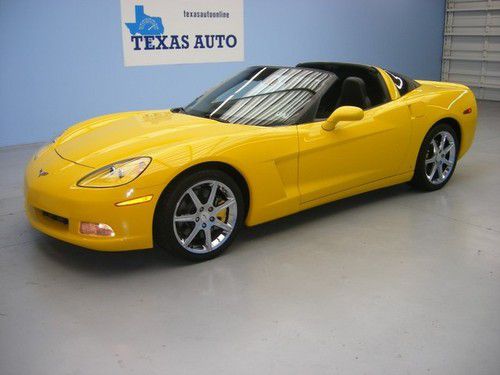 We finance!!!  2008 chevrolet corvette zhz paddles targa top ride control xm!!