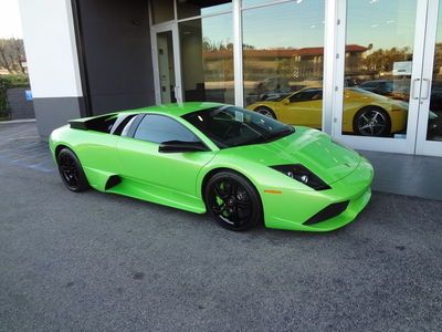 2008 lamborghini lp640 coupe verde ithaca 1 owner oc exhaust