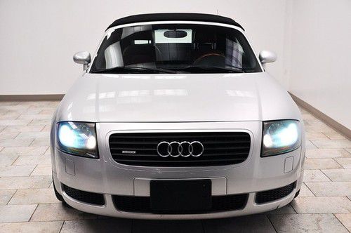 2001 audi tt 225hp convertible 6speed rare colors low miles ext warranty