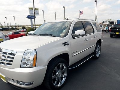 2010 cadillac escalade 2wd leather 2nd row bucket seats 3rd row sunroof nav