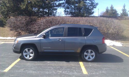 2012 jeep compass latitute 4wd 2.4l cloth sunroof remote start factory warranty