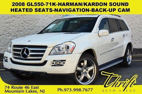 2008 gl550-71k-harman/kardon sound-heated seats-navigation-back-up cam