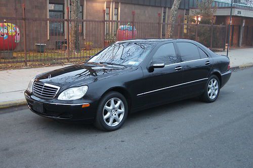 2005 s 500 4 matic fully loaded with all mercedes options black on black