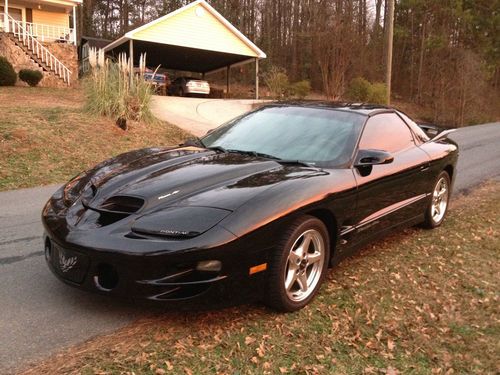 2001 pontiac trans am ws6 - black! rebuilt engine!