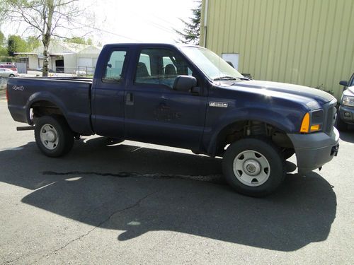 2005 ford f-250 sd xl supercab 4wd