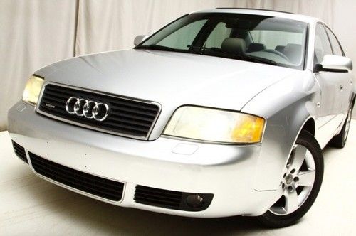 2003 audi a6 3.0l awd cdchanger moonroof homelink dualzoneclimate we finance!!