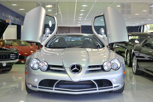 2006 mercedes slr mc laren  "only 2,400 miles"