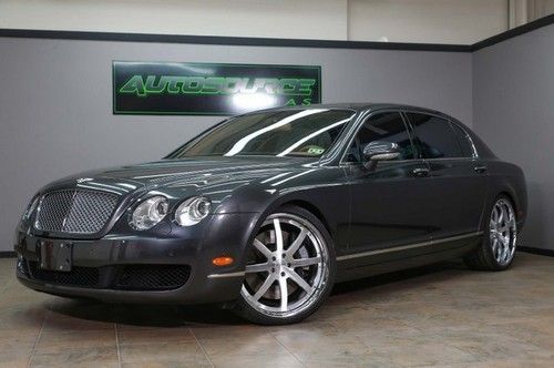 2008 bentley flying spur, modulare wheels, renntech lowered! we finance!