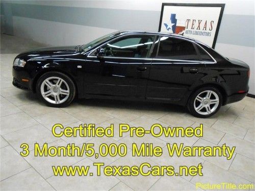 08 a4 2.0 turbo sunroof certified pre-owned warranty we finance!!!