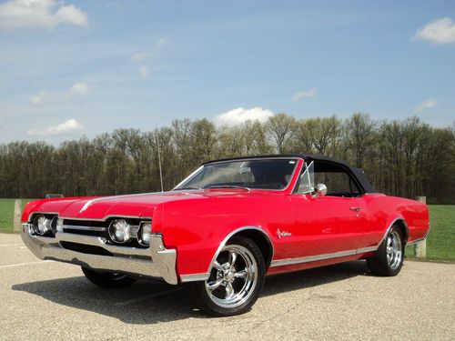 Very clean restored 1967 oldsmobile cutlass convertible 67 66 68 69 70 71 72 gm