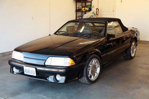 1988 ford mustang gt convertible 5.0l mclaren