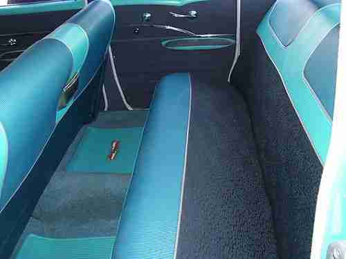 1957 chevrolet belair four door sedan, image 3