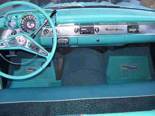 1957 chevrolet belair four door sedan, image 4